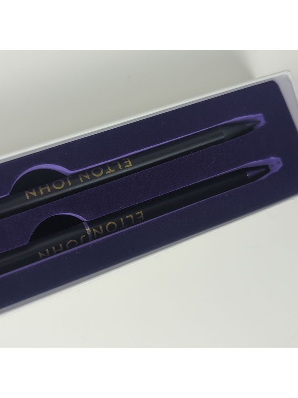 (3FOR$15/SALE)Elton John Tour VIP Fan Club Pen Pencil Set Gift Box - Picture 2 of 3